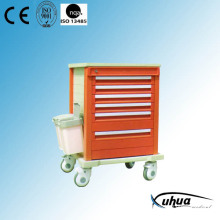 ABS Plastic Mobile Hospital Medical Medication Cart (P-5)